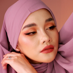 Premium Chiffon Hijab-Fig