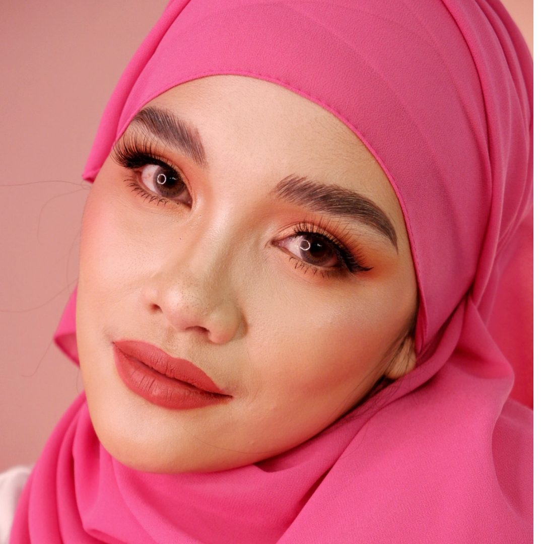 Premium Chiffon Hijab-Fuchsia
