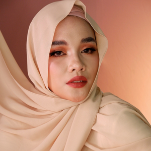 Premium Chiffon Hijab-Light Beige