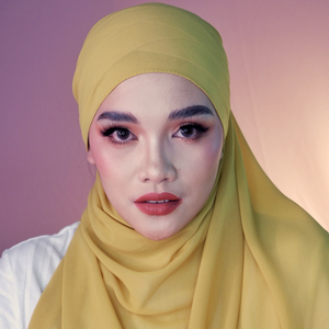 Premium Chiffon Hijab-Mustard