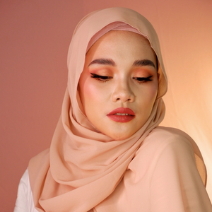 Premium Chiffon Hijab-Nude