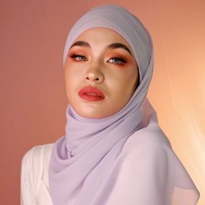Premium Chiffon Hijab-Wisteria